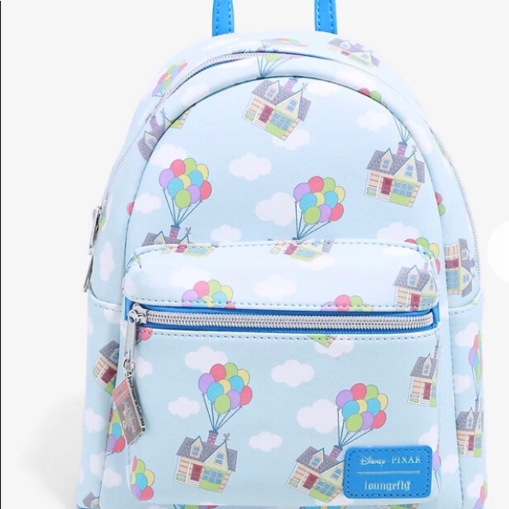 Loungefly Disney Up House Balloons Mini Backpack Gem